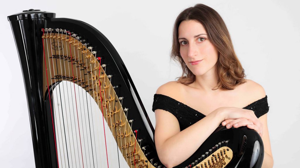 Harpist Cecily for Hire